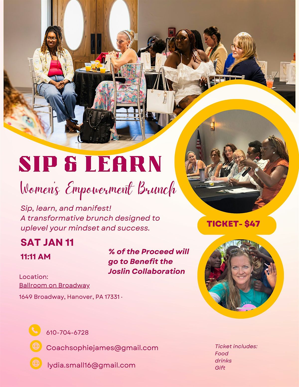 Sip & Learn Brunch