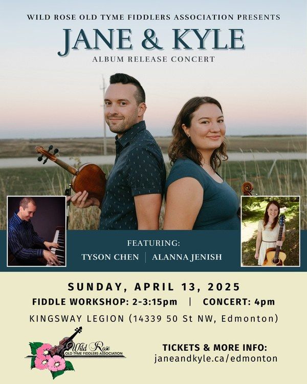 Jane & Kyle: Album Release Concert (Edmonton)