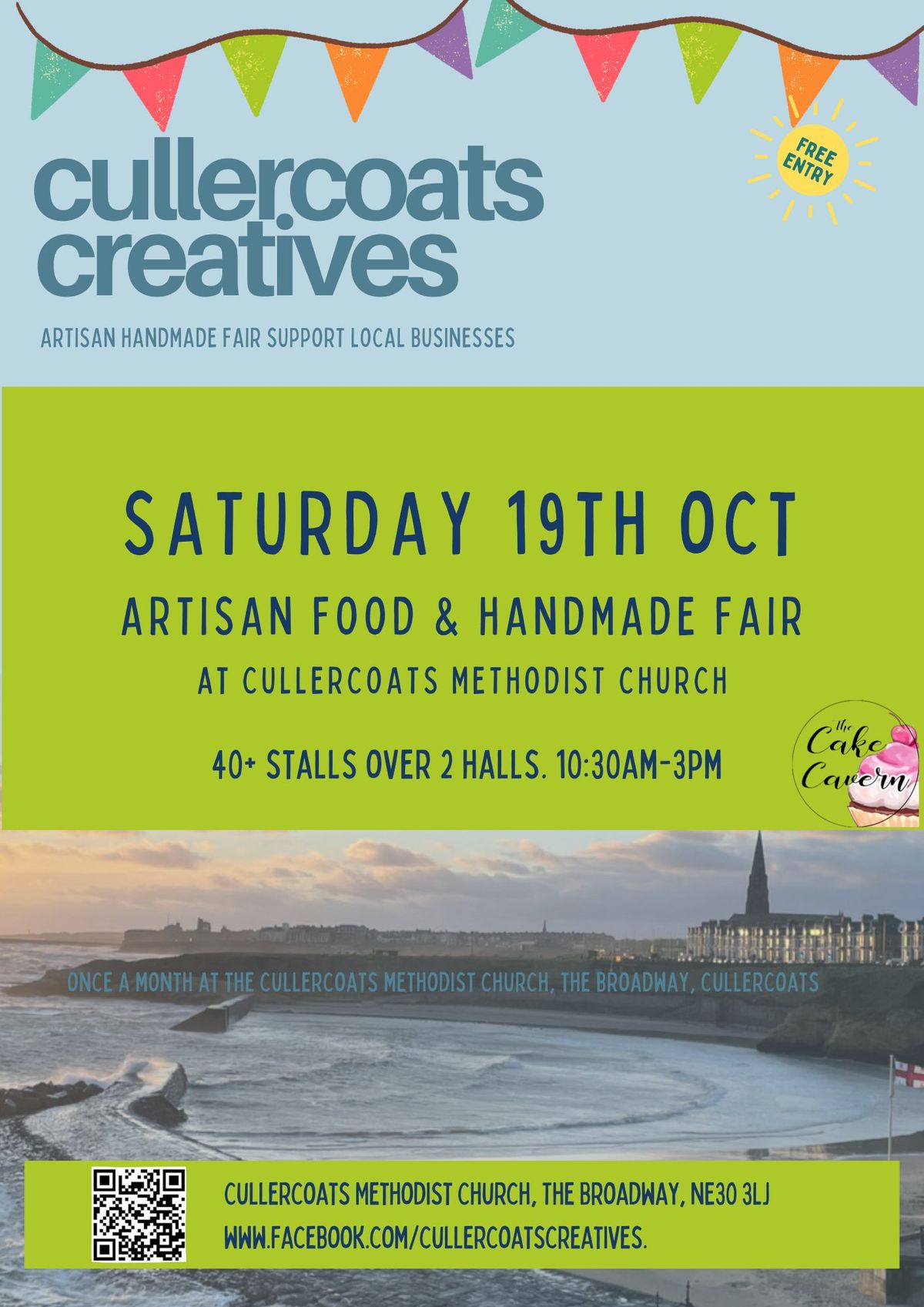 Cullercoats Creatives | Sat 28th Sept Handmade Fair