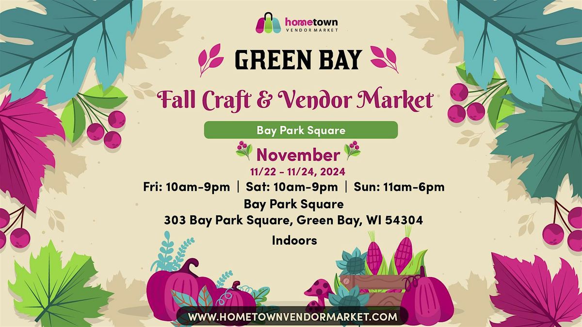 Green Bay Fall Craft and Vendor Market