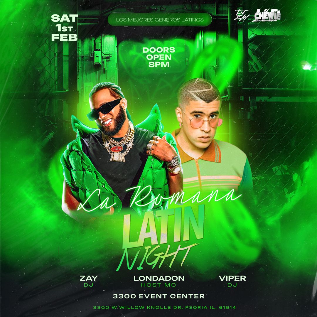 Latin Night at 3300 Event Center