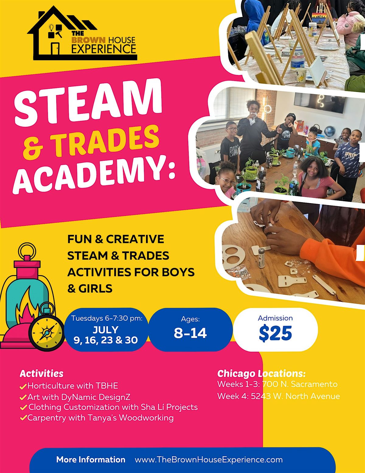 STEAM & Trades Academy: Summer Edition