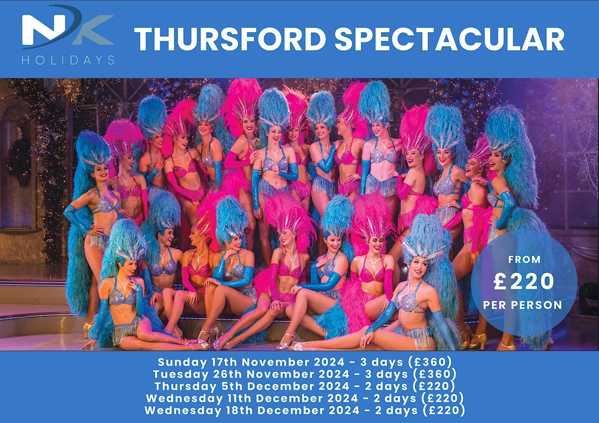 Coach Holiday to Thursford Spectacular Overnight