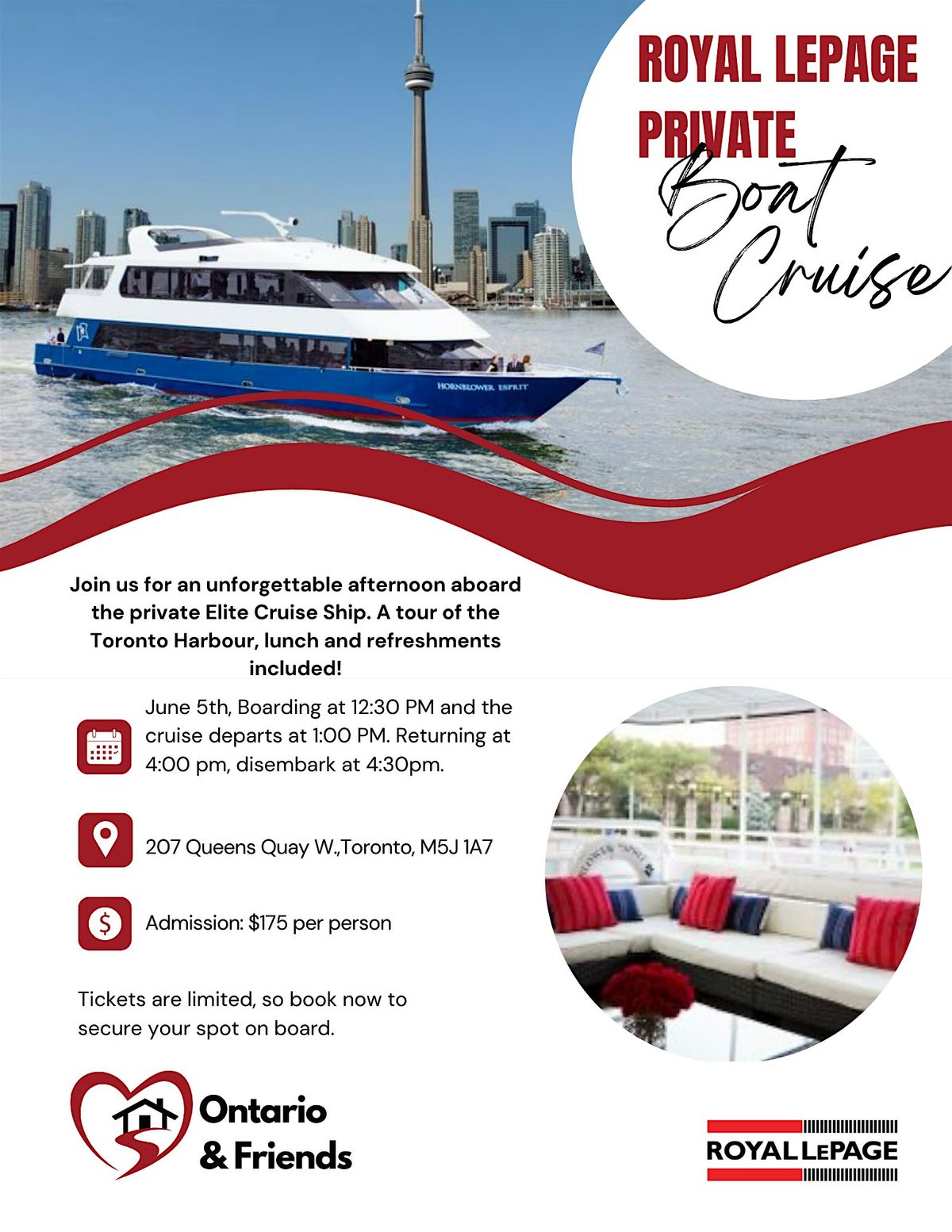RLP Ontario and Friends Networking Island Yacht Cruise