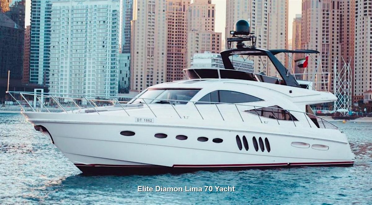 2-6 Hour Yacht Rental - Lima 70ft 2023 Yacht Rental - Dubai