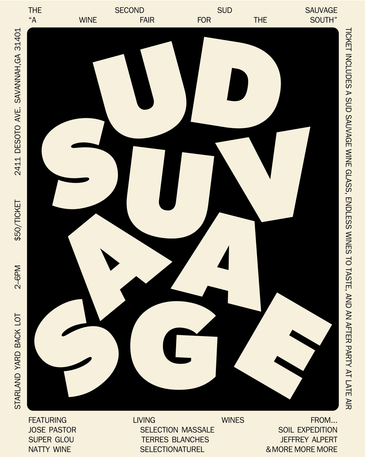 The Second "Sud Sauvage" A wine fair for the South