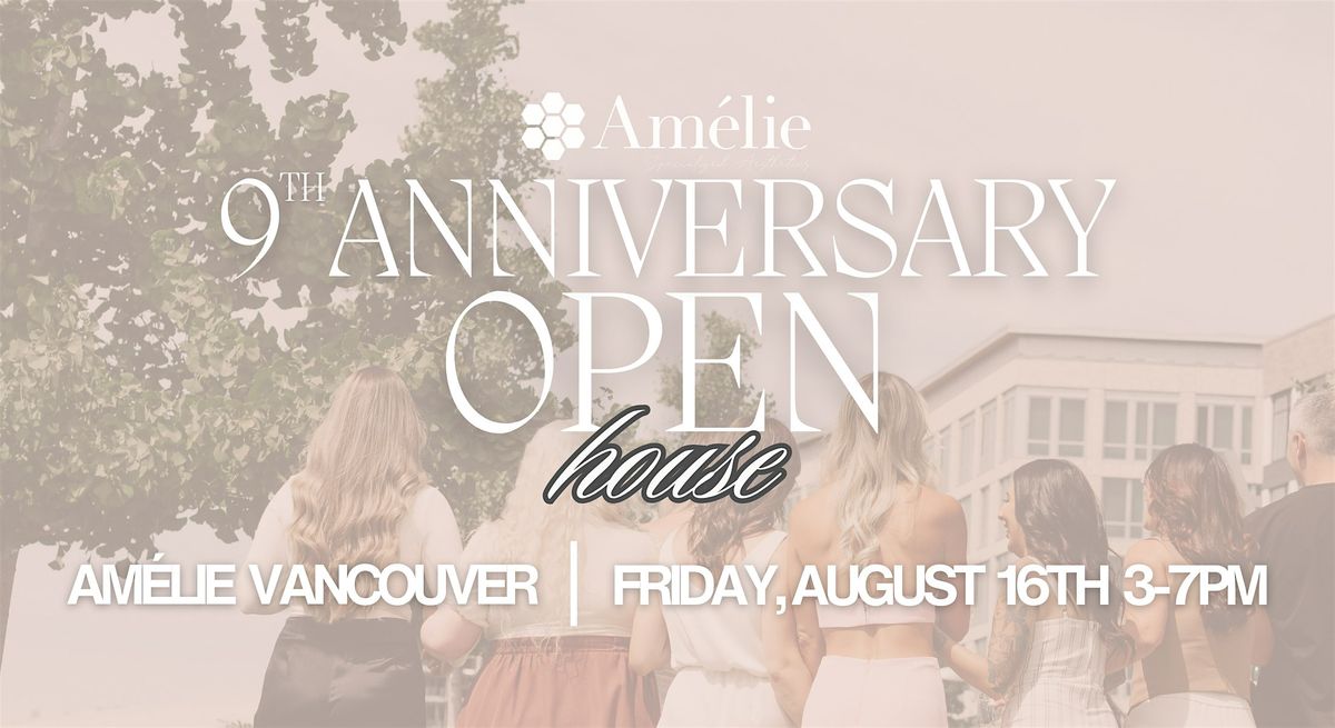 Am\u00e9lie's 9th Anniversary Open House (Vancouver)
