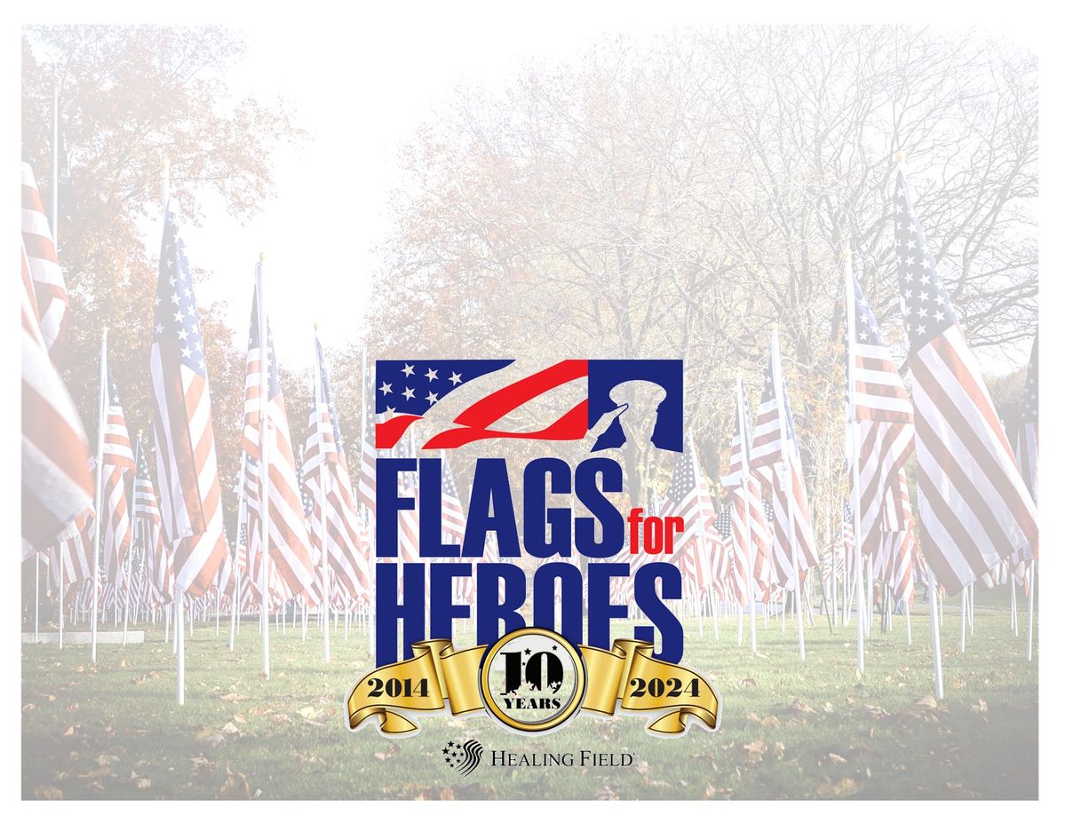 10th annual Flags for Heroes 2023