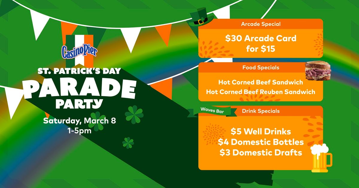 St. Patrick's Parade Day Party