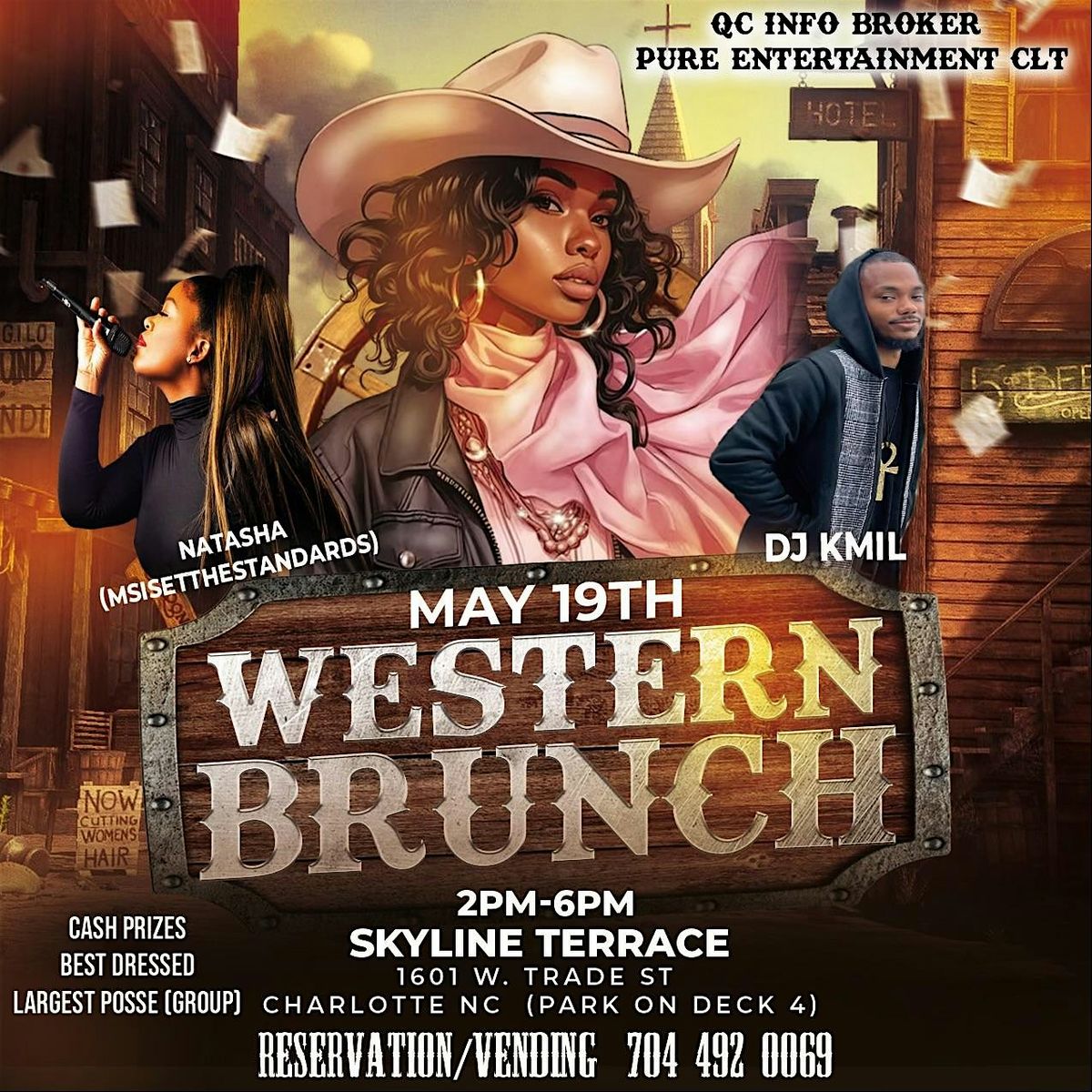 Western Brunch on the Rooftop