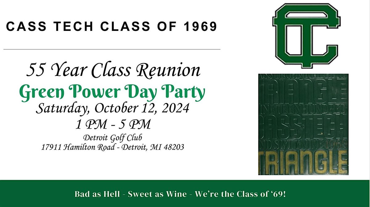 Cass Tech Class of 1969 55th Reunion