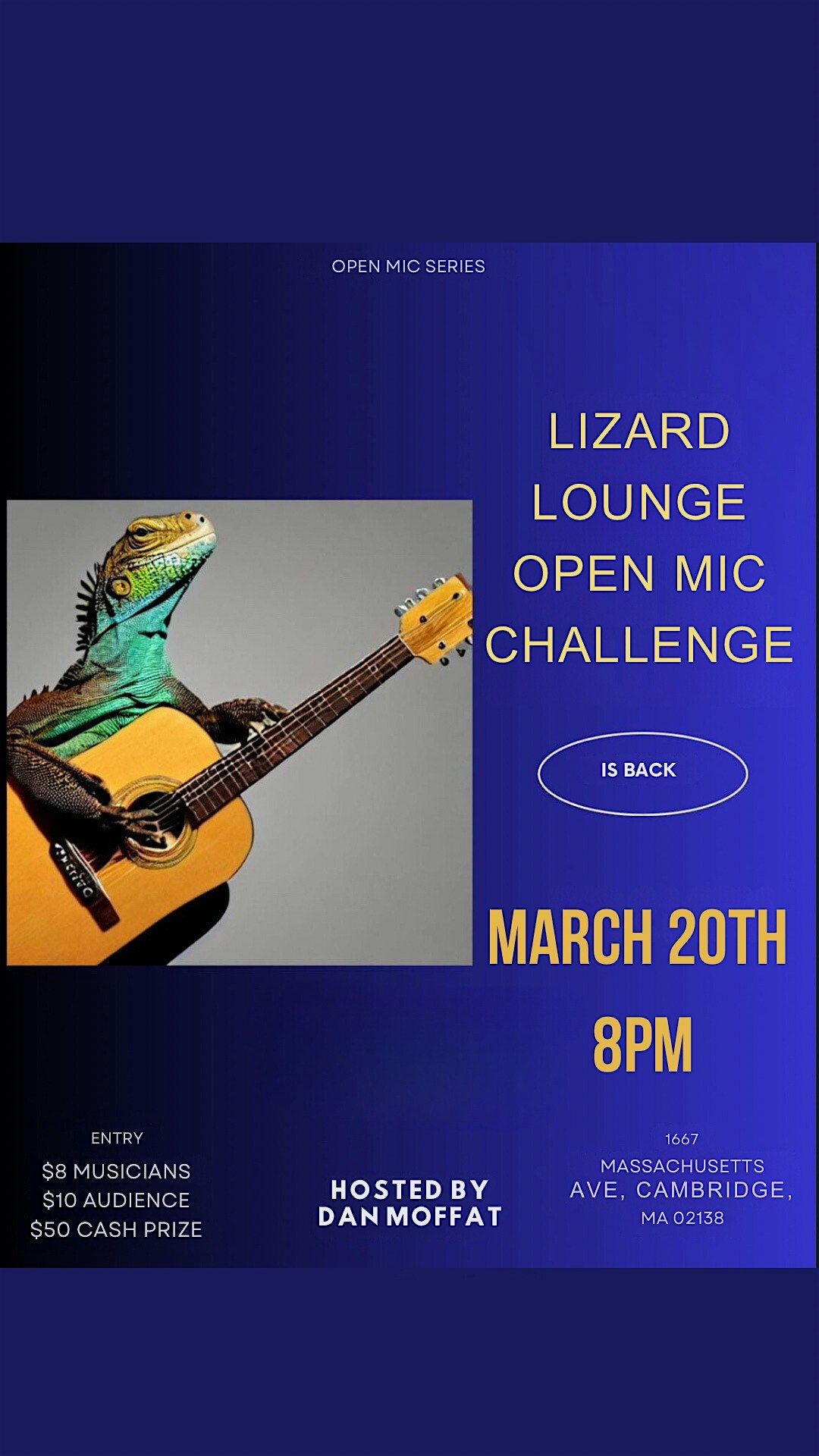 Lizard Lounge Open Mic Challenge
