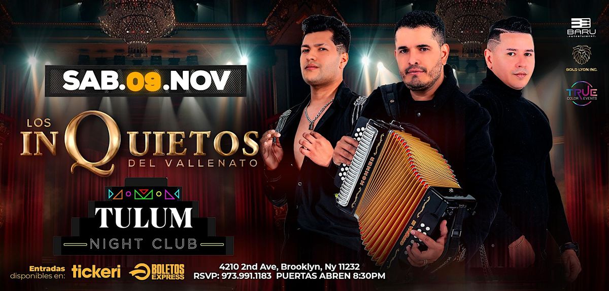 Los Inquietos del Vallenato en Brooklyn l NY