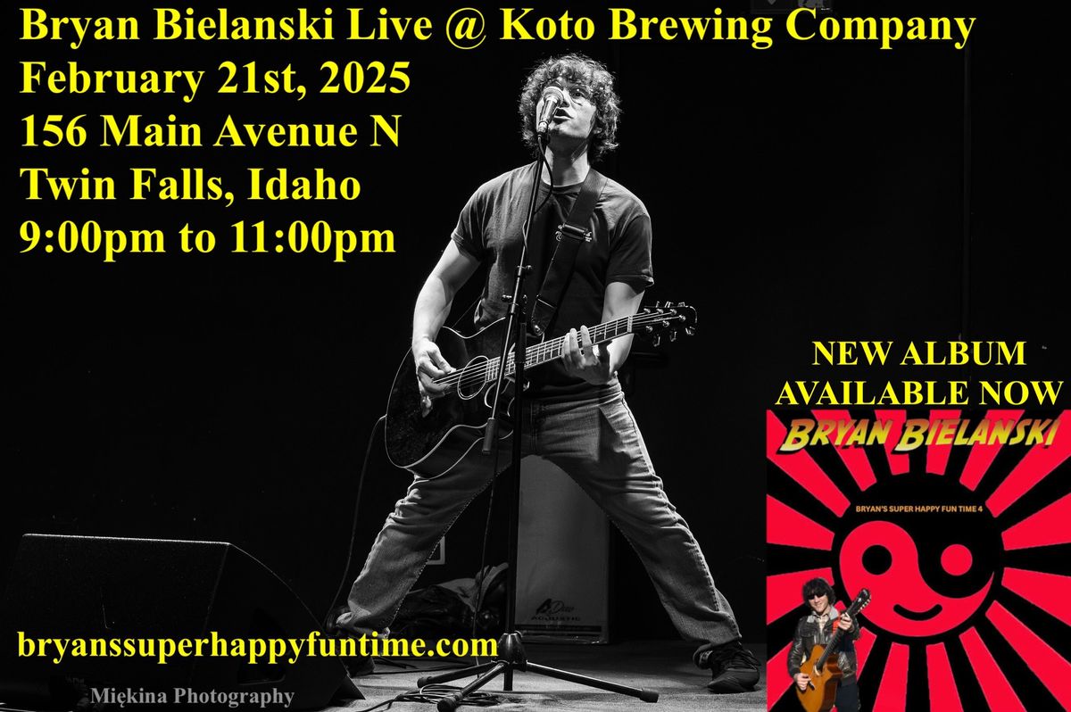 Bryan Bielanski Live @ Koto Brewing Company