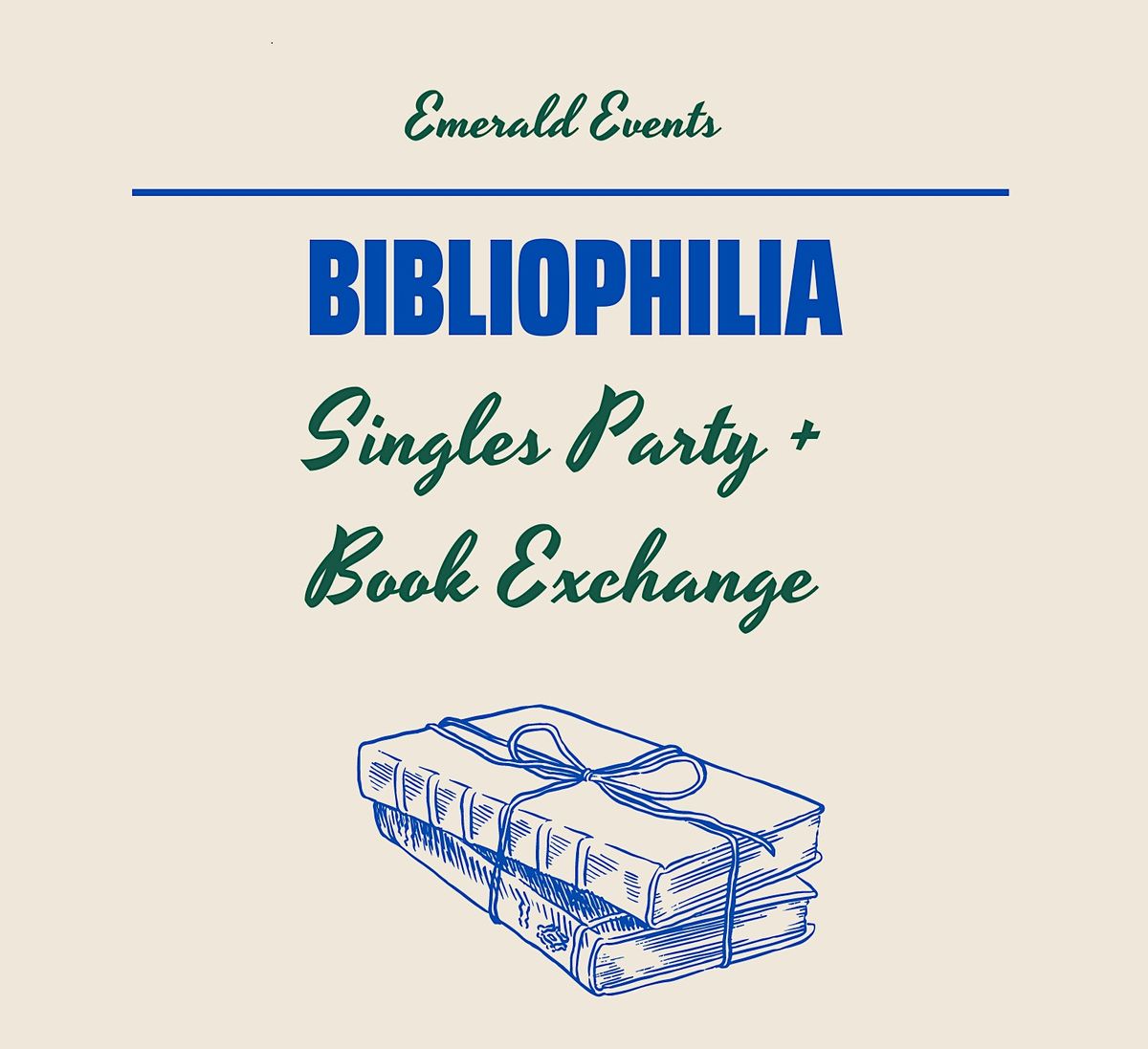 Bibliophilia: Singles Party + Book Swap