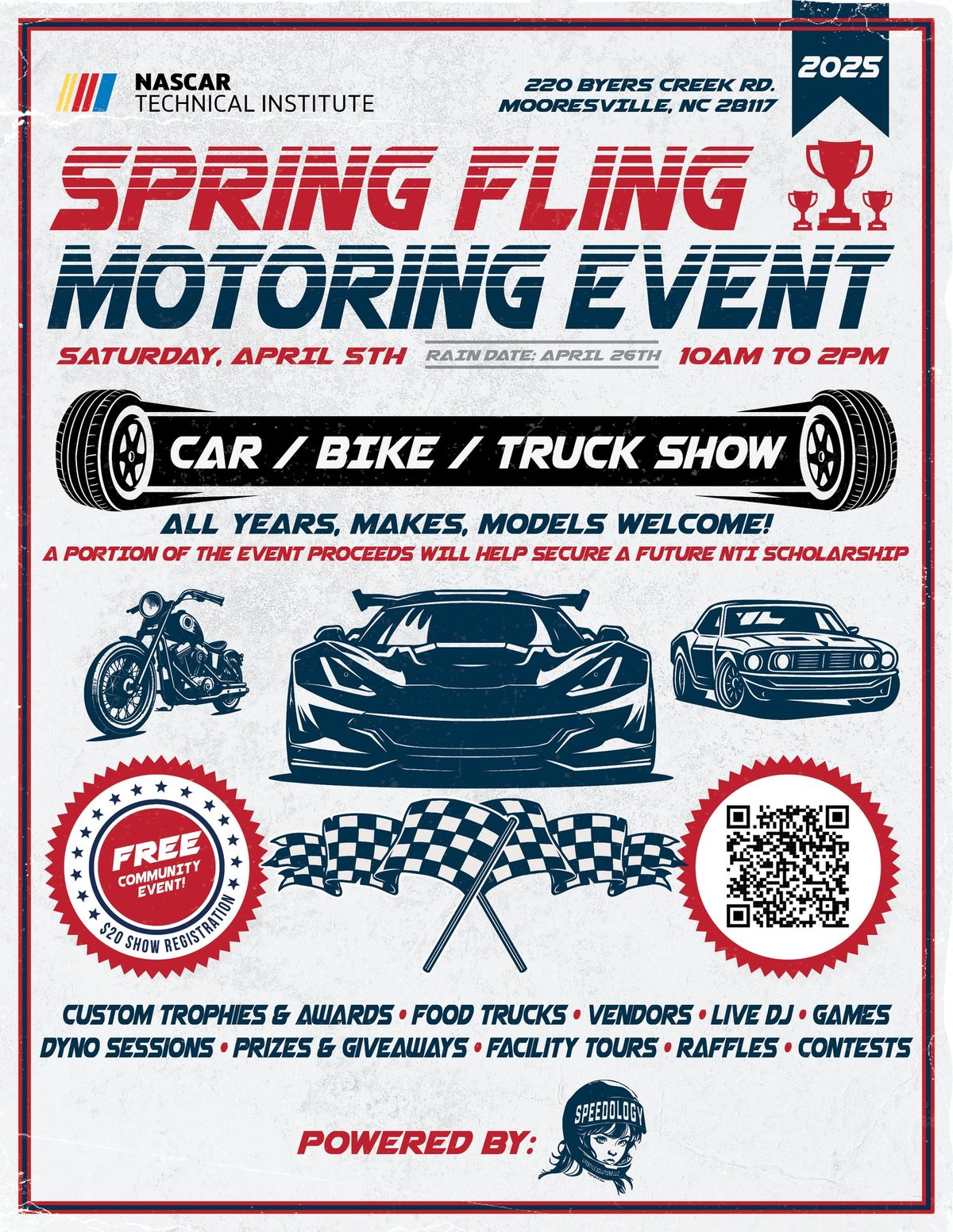 The Spring Fling Motoring  Event @ the NASCAR Tech