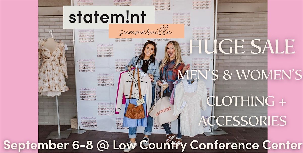 StateMint Summerville - A Pop-up Adult Consignment Fashion Event