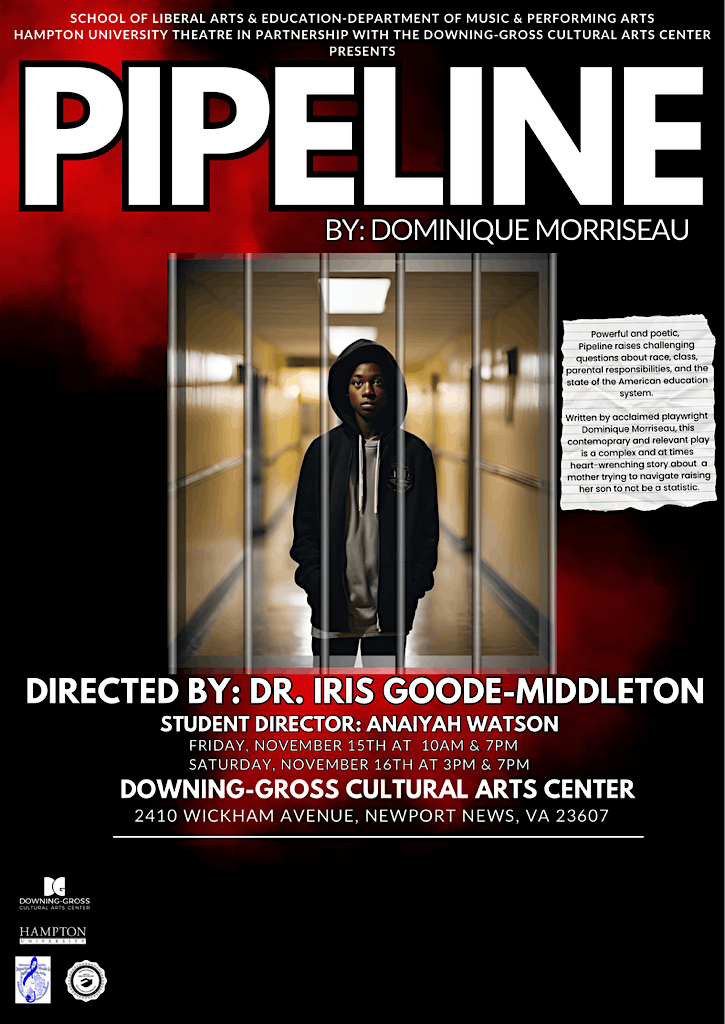 Hampton University Theatre Presents: Pipeline by Dominique Morriseau