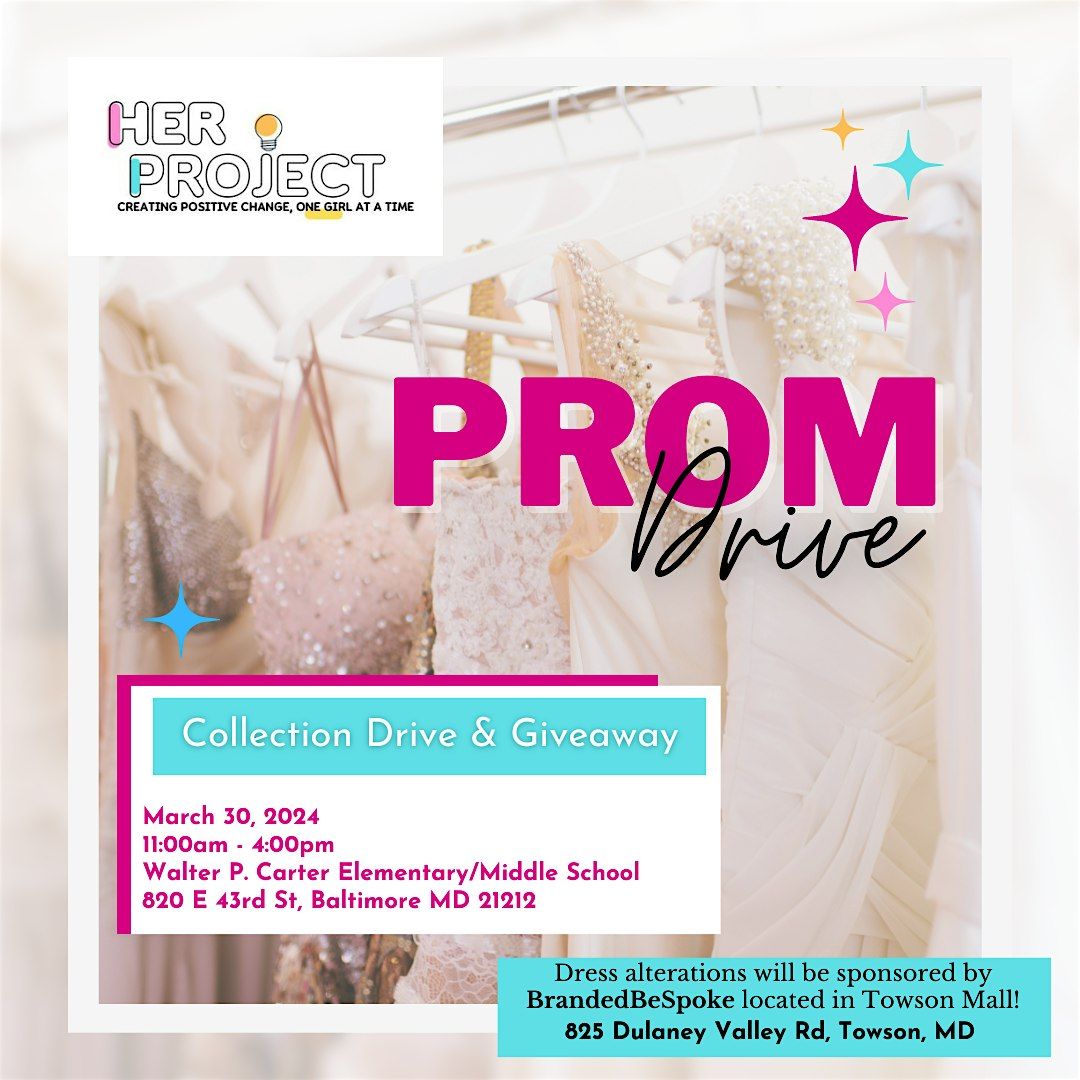 HER Project's Prom Collection Drive & Giveaway