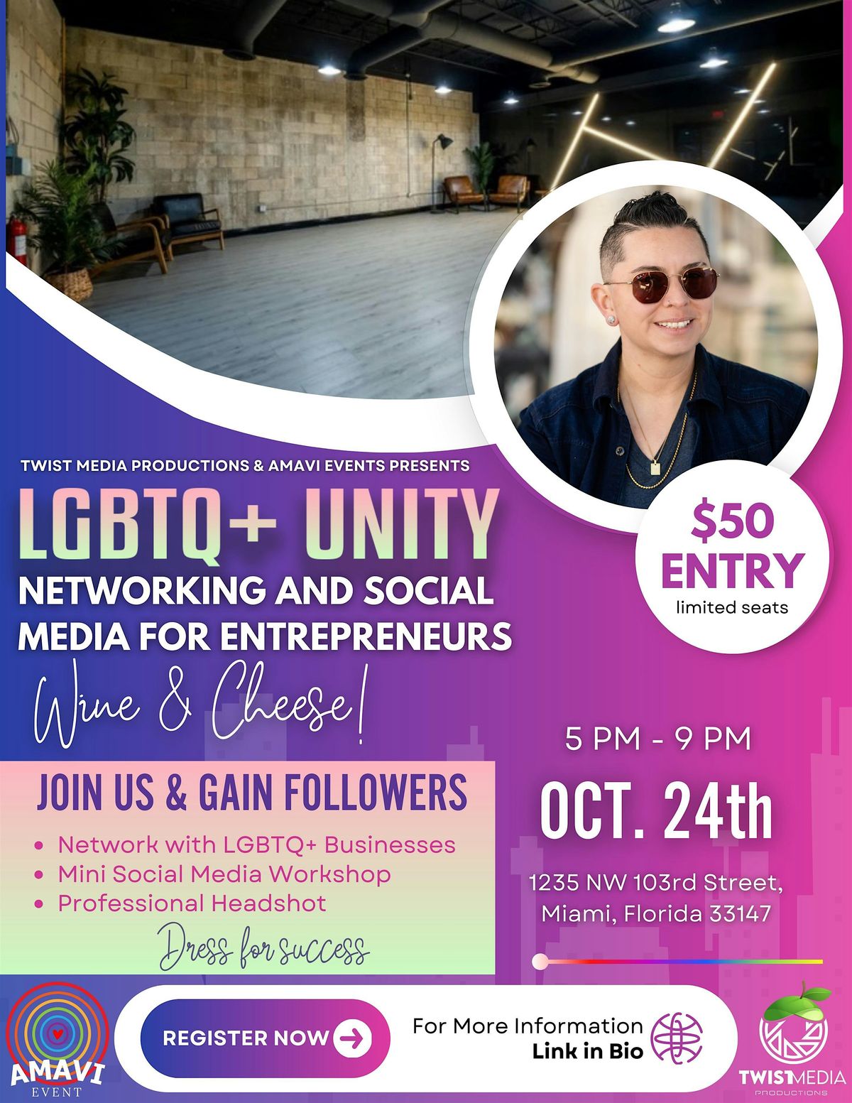 LGBTQ+ Unity Networking  & Social Media for Entrepreneurs