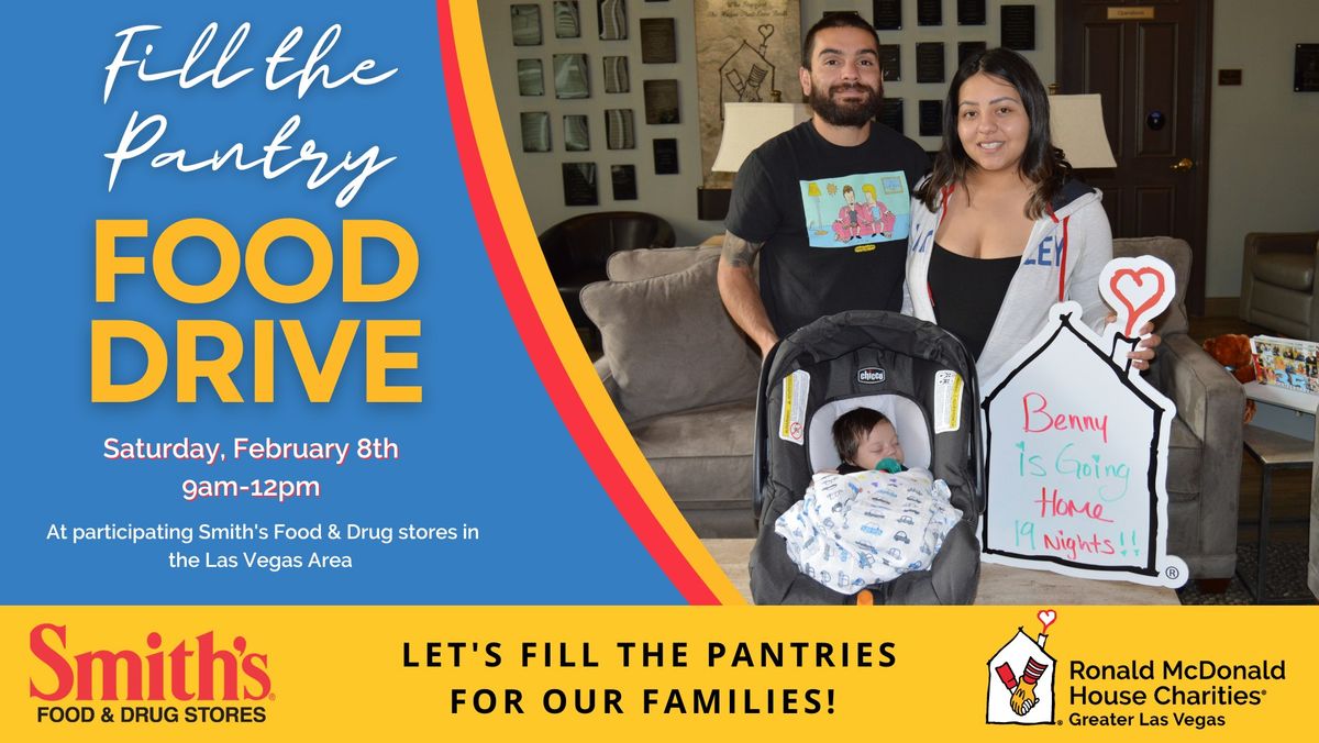 RMHC's Fill The Pantry Food Drive