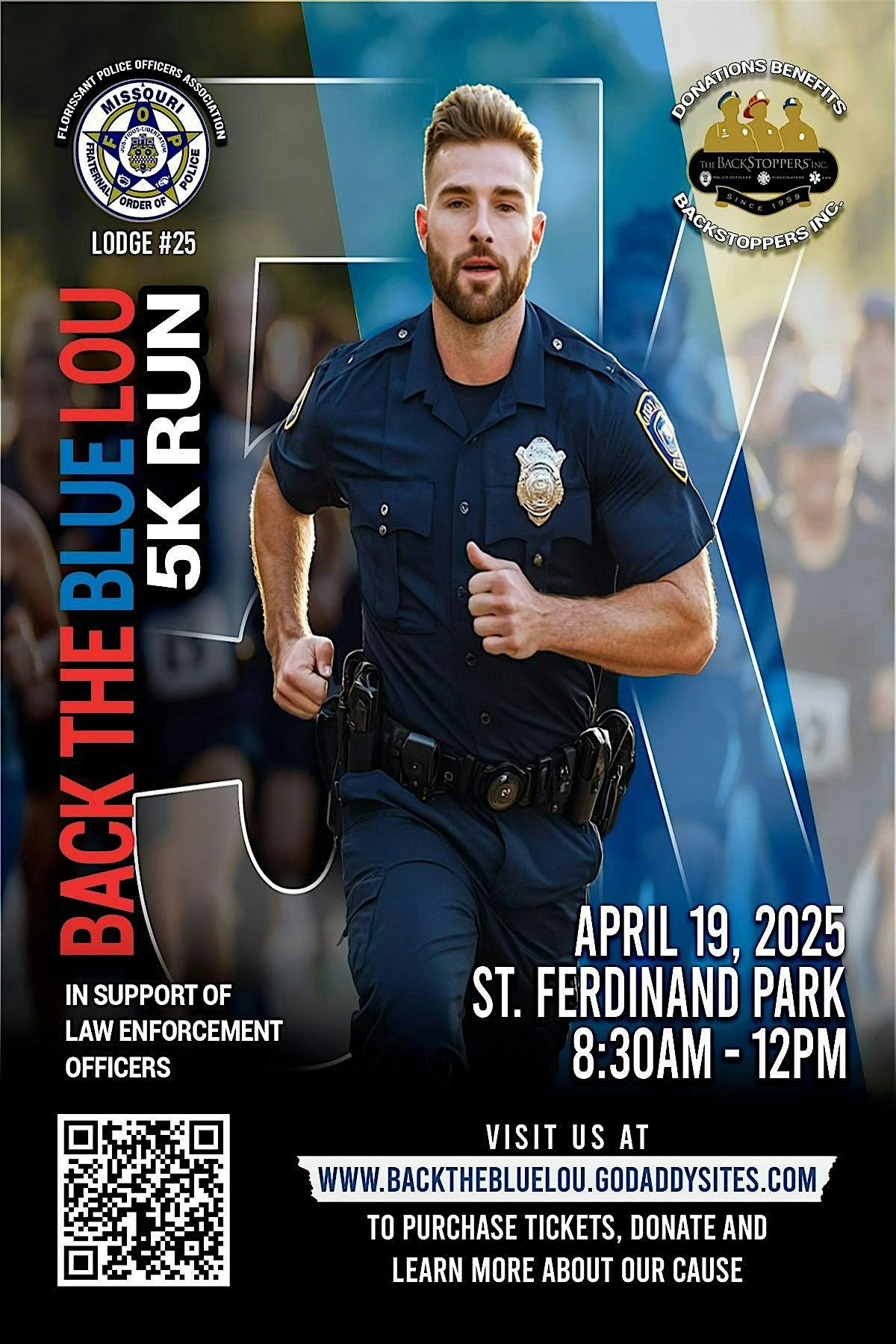 BACK THE BLUE LOU 5K RUN 2025