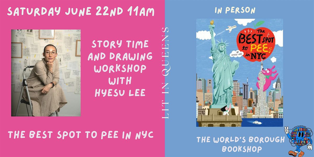 Story Time and Drawing Workshop with Hyesu Lee