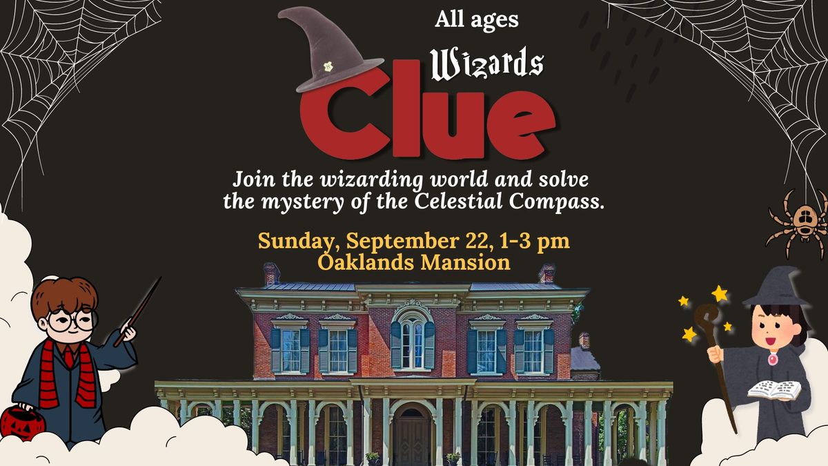 Wizards Clue - ALL AGES!