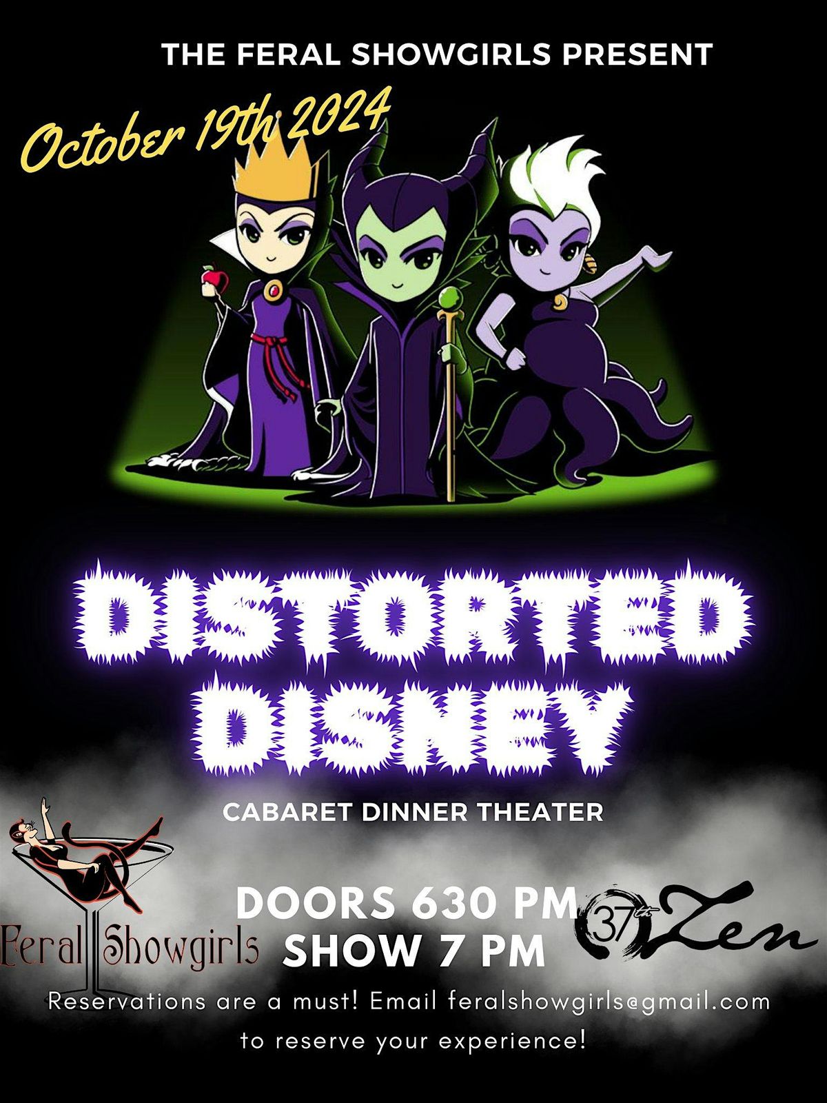 Cabaret Dinner Theater: Distorted Disney Edition!
