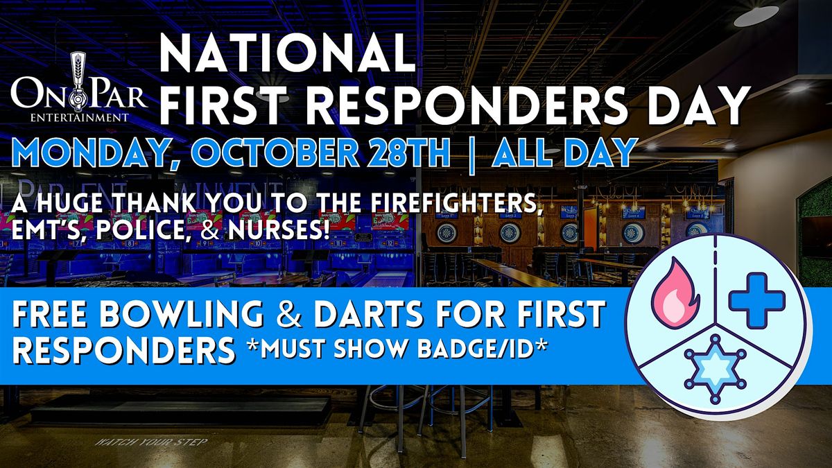 National First Responders Day at On Par Entertainment