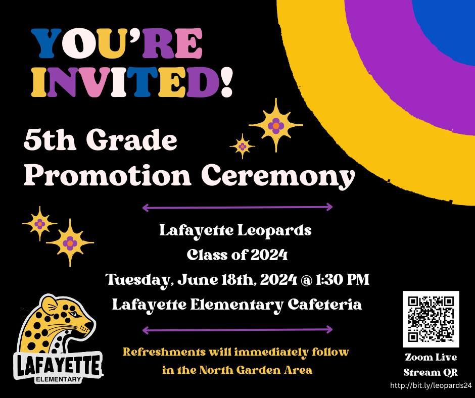 Lafayette 5th Grade Promotion Ceremony