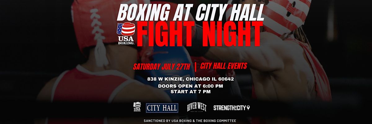 Boxing at City Hall Events