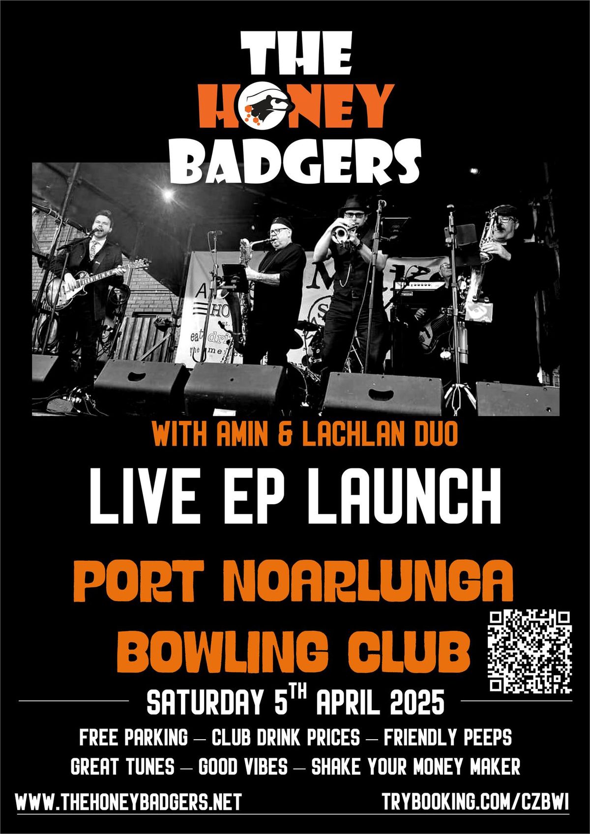 The Honey Badgers - Album Launch