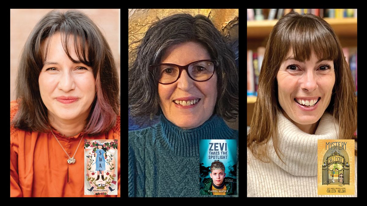 Sidura Ludwig, Carol Matas & Colleen Nelson Middle Grade Book Event