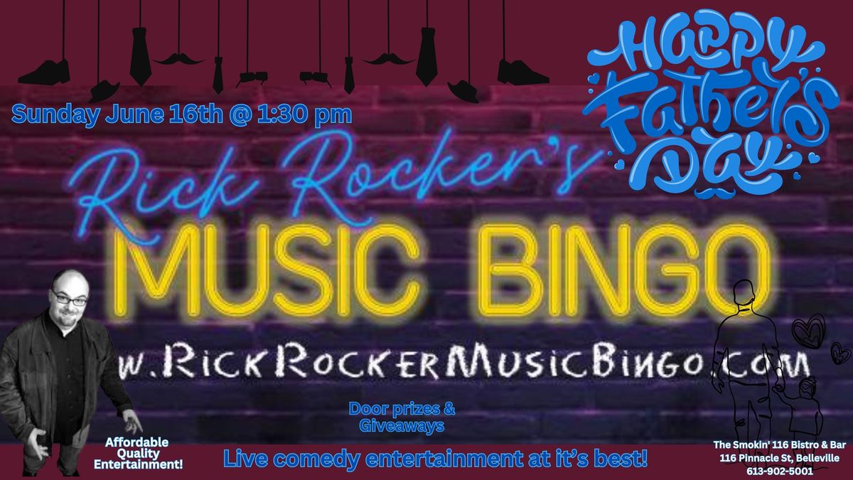 Rick Rocker's Music Bingo - Father's Day Celebration