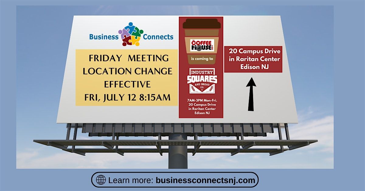 Business Connects Friday Breakfast Networking Meetup  7\/19\/24