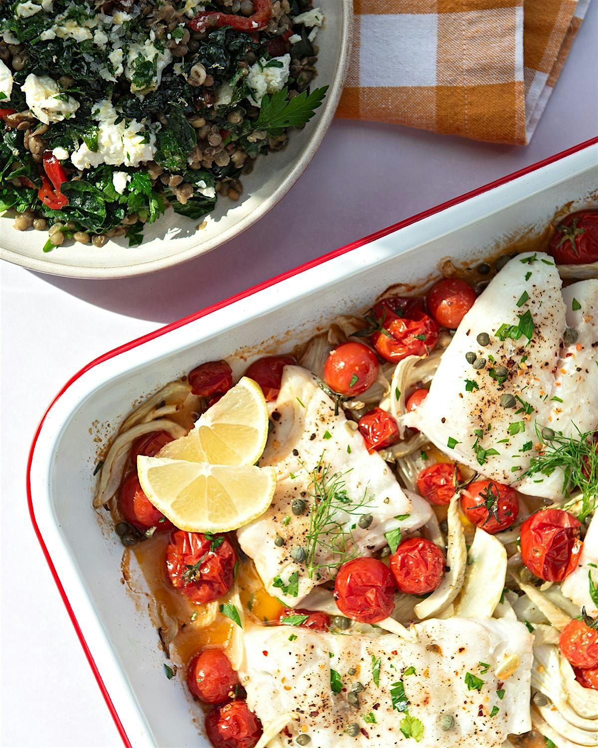 Easy Mediterranean Cod | Free Interactive Cooking Class!