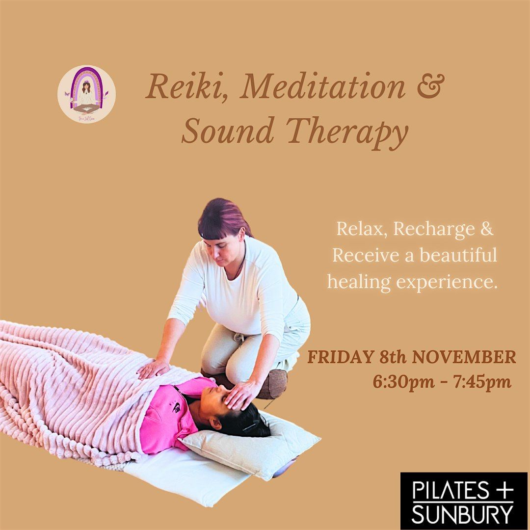 Join me for an evening of Reiki, Meditation & Sound Therapy