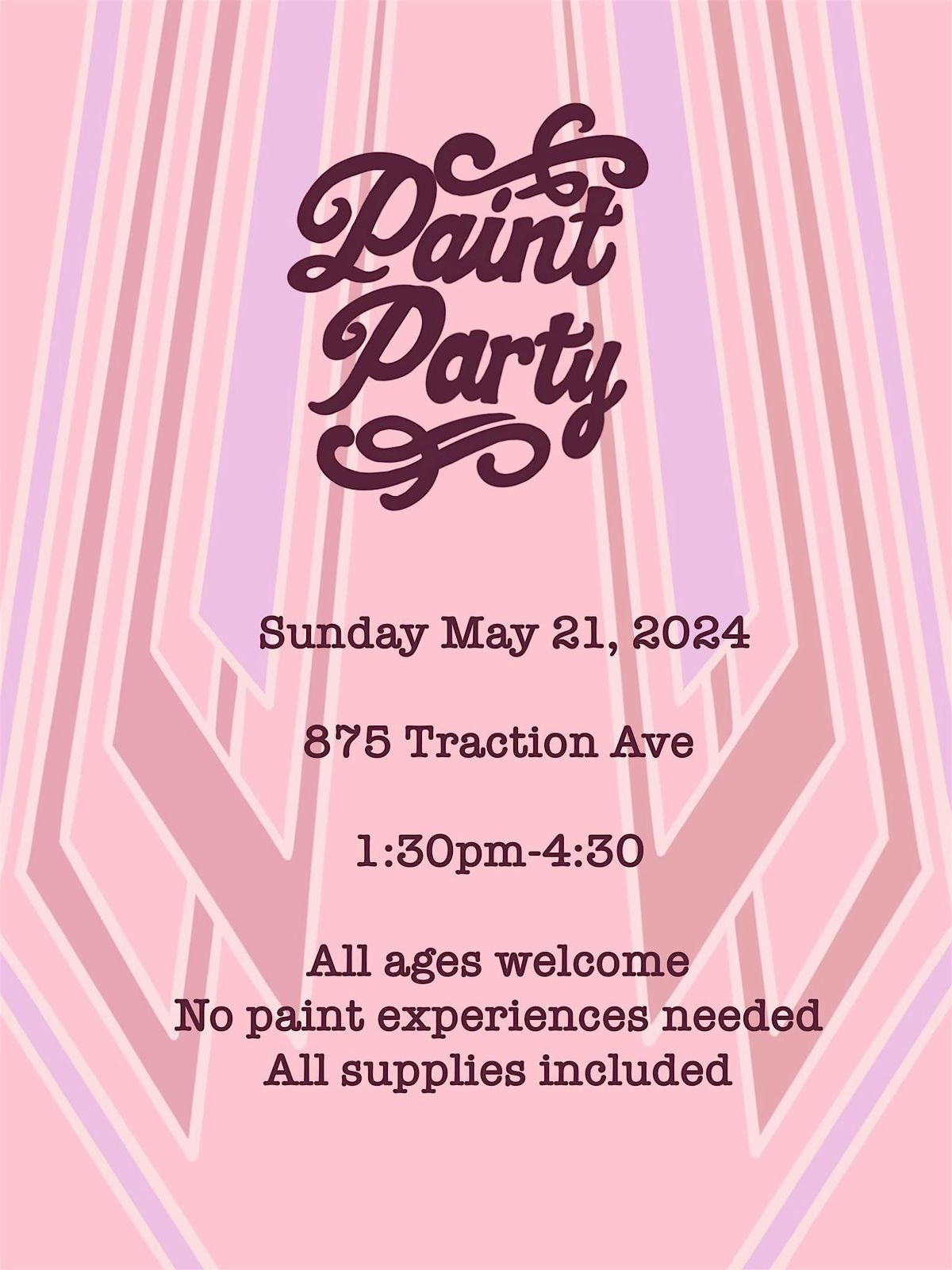 Pastel Paint Party