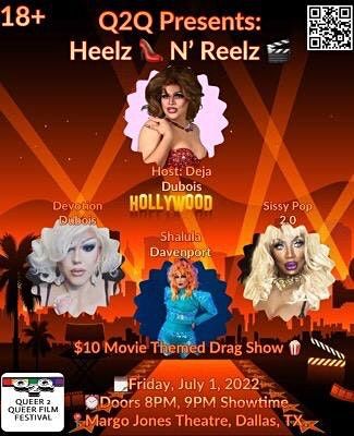 Heelz N Reelz - A Movie Themed Burlesque Drag Show