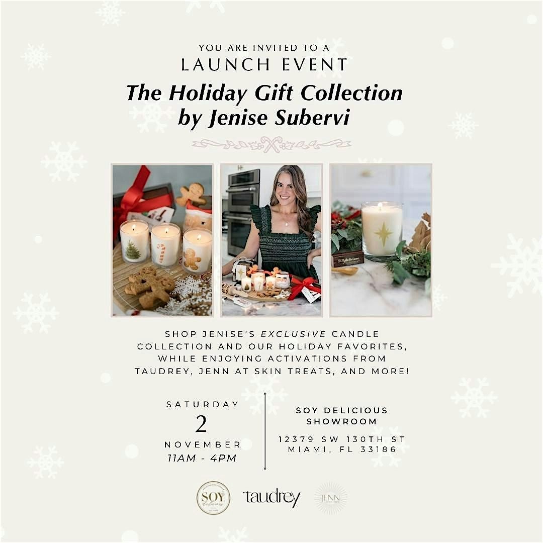 The Holiday Gift Collection Launch | Jenise Subervi x Soy Delicious