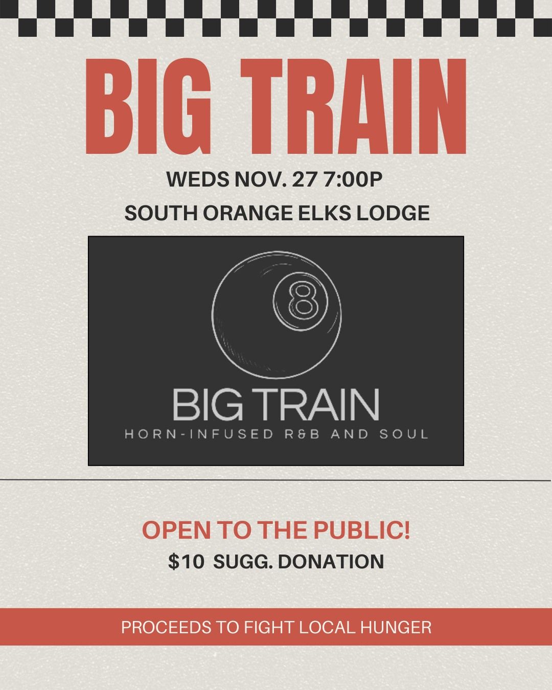 Thanksgiving Eve with Big Train