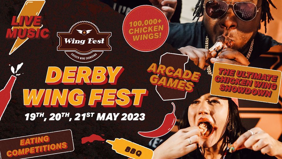 Derby Wing Fest 2023, Bustler Street Food Market Derby, 19 May 2023