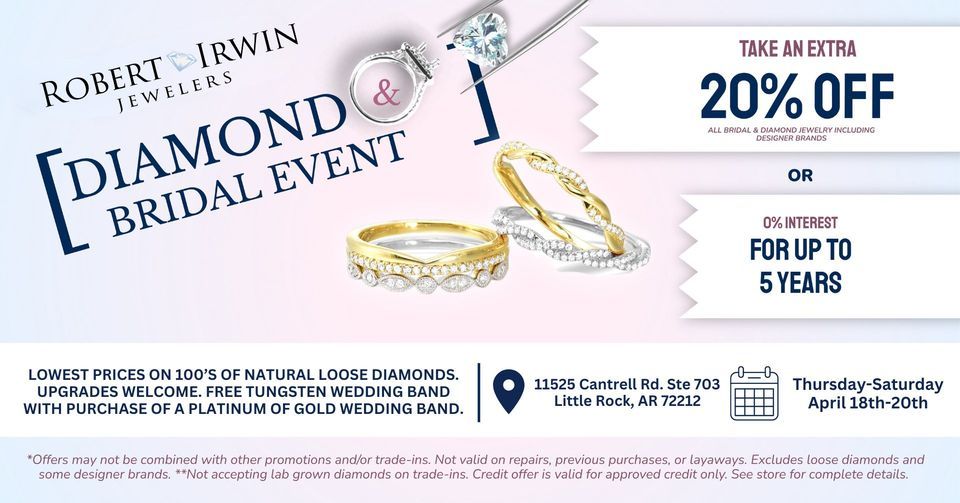 Diamond & Bridal Jewelry Event | Little Rock, AR
