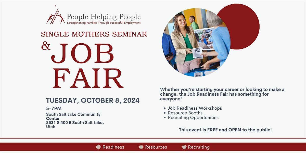 People Helping People's Fall Mothers Seminar & Job Readiness Fair 2024