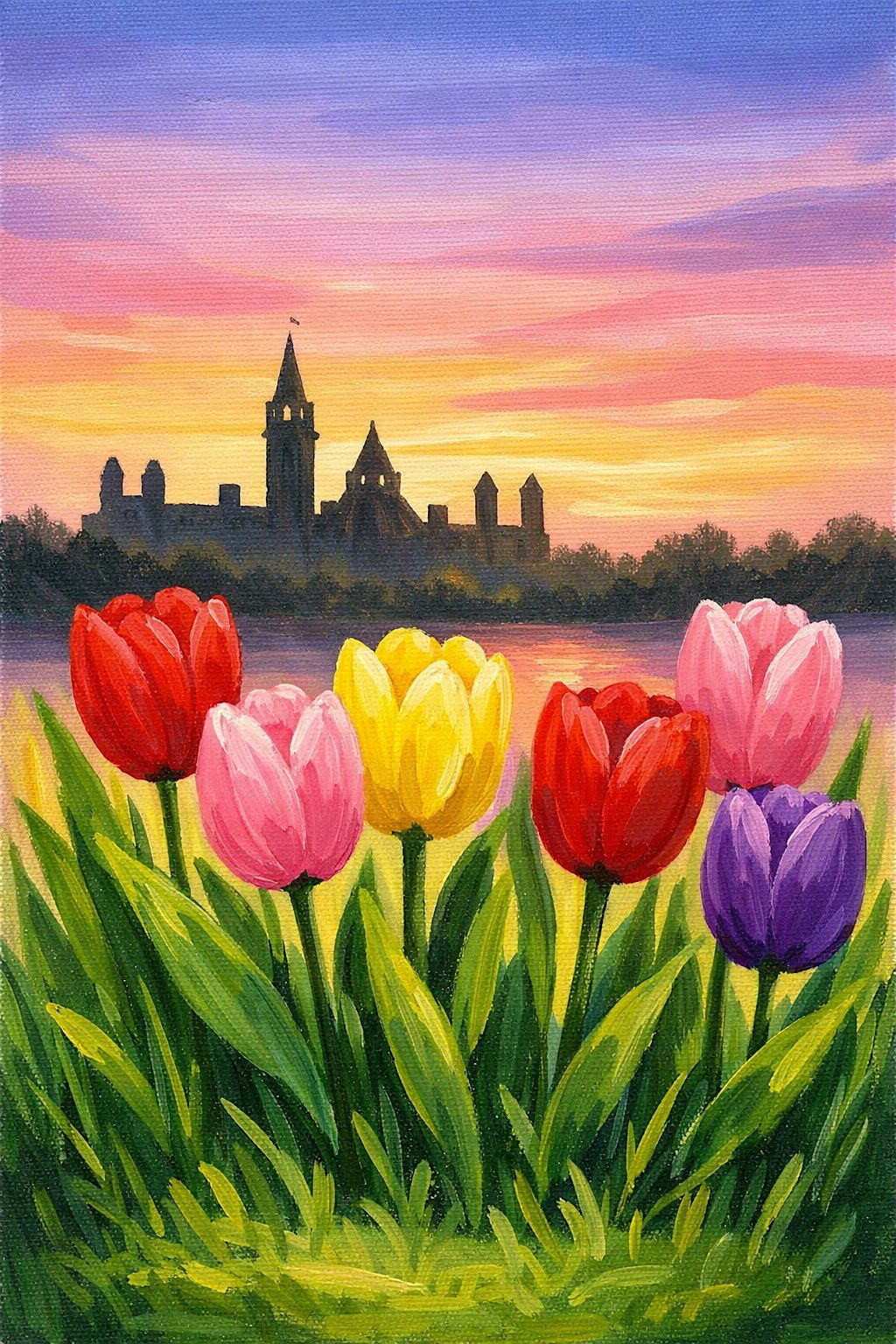 Blooming Tulips of Ottawa