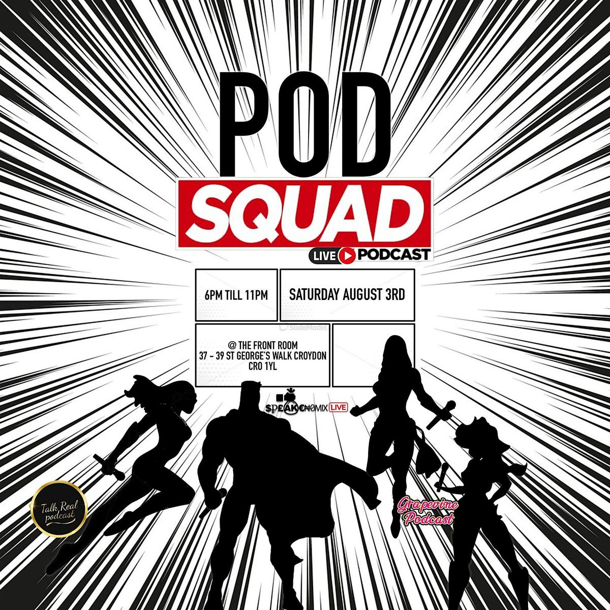 The Pod Squad- Live Podcast Show