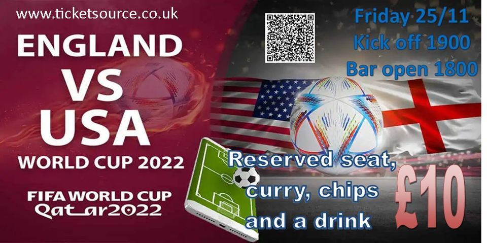 England V USA World Cup 2022