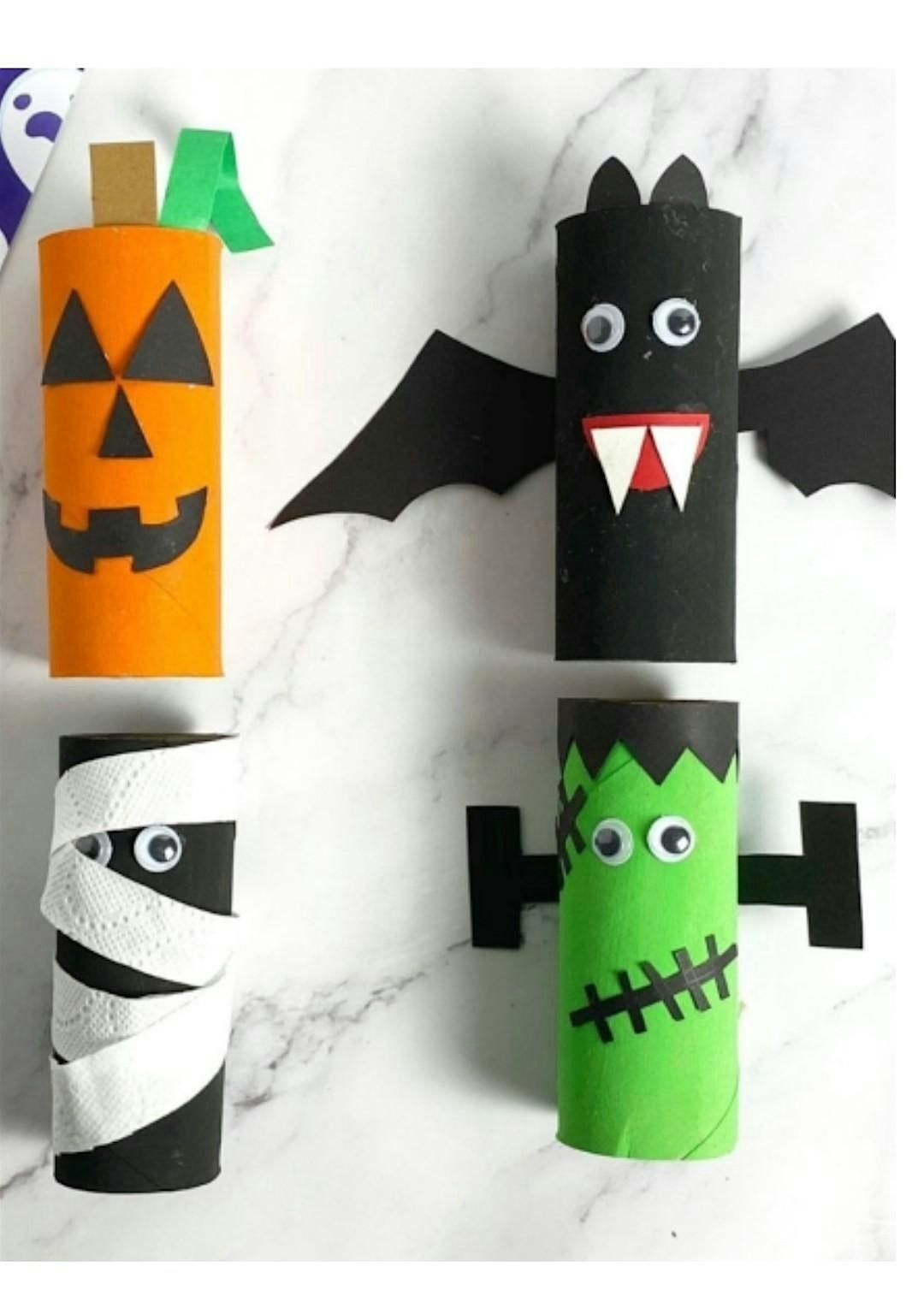 Join Us for Halloween Crafts from Recycled Materials Art Event for All Ages