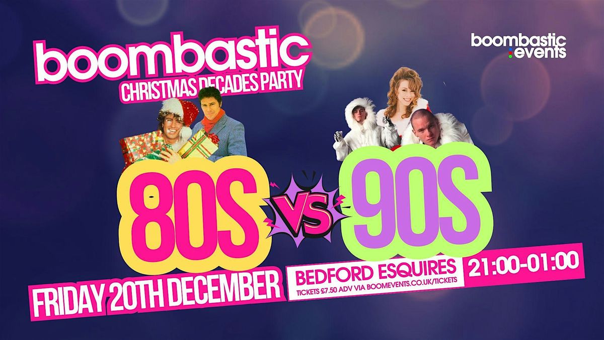 Boombastic's 80s vs 90s Christmas Party!